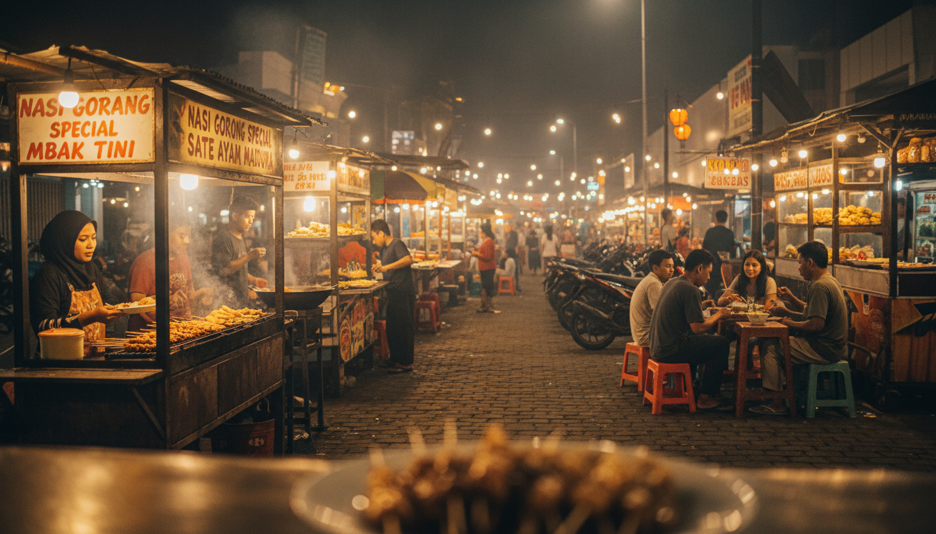 Kuliner Malam Kota Tegal Terlengkap
